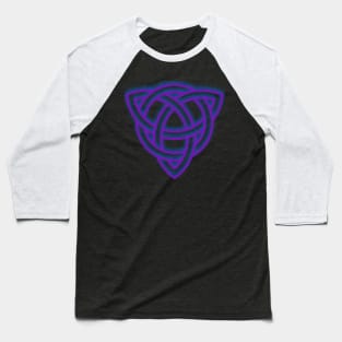 Purple Celtic Knot Baseball T-Shirt